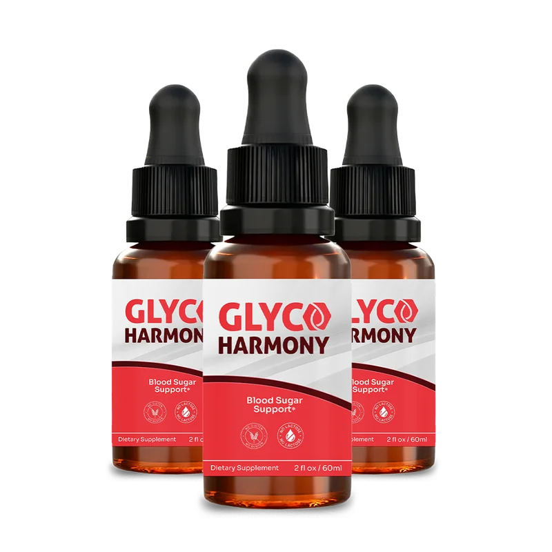 GlycoHarmony Blood Sugar Health — 3 Bottle / 90 Day Pack